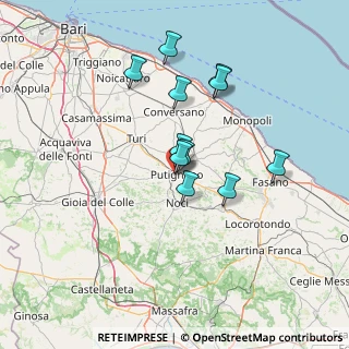 Mappa 70017 Putignano BA, Italia (12.26364)