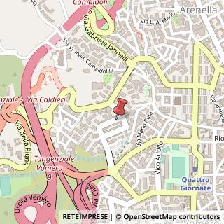 Mappa Via Guido De Ruggiero, 10, 80128 Napoli, Napoli (Campania)