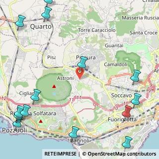 Mappa Via Nuova Angogna, 80126 Napoli NA, Italia (3.80429)