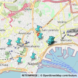 Mappa Vicoletto S. Pietro a Maiella, 80134 Napoli NA, Italia (0.92923)