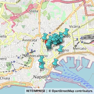 Mappa Vicoletto S. Pietro a Maiella, 80134 Napoli NA, Italia (0.5205)