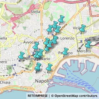 Mappa Vicoletto S. Pietro a Maiella, 80134 Napoli NA, Italia (0.843)
