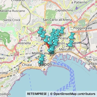 Mappa Vicoletto S. Pietro a Maiella, 80134 Napoli NA, Italia (1.04833)