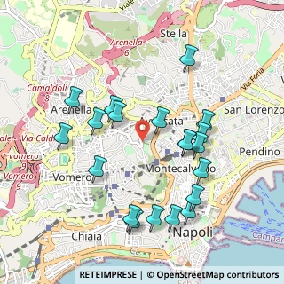 Mappa Salita S. Antonio Ai Monti, 80129 Napoli NA, Italia (1.0755)