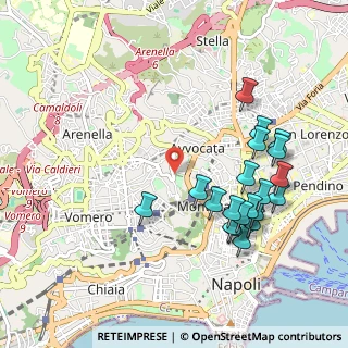 Mappa Salita S. Antonio Ai Monti, 80129 Napoli NA, Italia (1.1425)