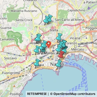 Mappa Salita S. Antonio Ai Monti, 80129 Napoli NA, Italia (1.40294)