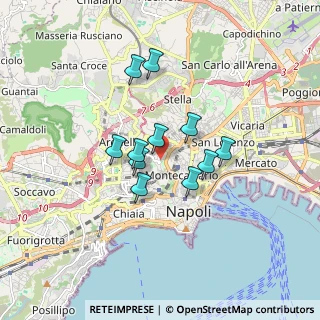 Mappa Salita S. Antonio Ai Monti, 80129 Napoli NA, Italia (1.35727)