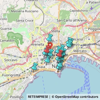 Mappa Salita S. Antonio Ai Monti, 80129 Napoli NA, Italia (1.37722)
