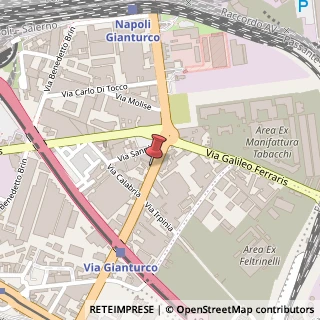 Mappa Via Emanuele Gianturco, 57, 80146 Napoli, Napoli (Campania)