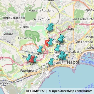 Mappa Via adolfo Amodeo, 80128 Napoli NA, Italia (1.60667)