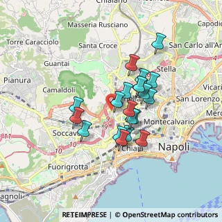 Mappa Via adolfo Amodeo, 80128 Napoli NA, Italia (1.436)