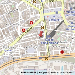 Mappa Via Giacomo Savarese,  95, 80142 Napoli, Napoli (Campania)