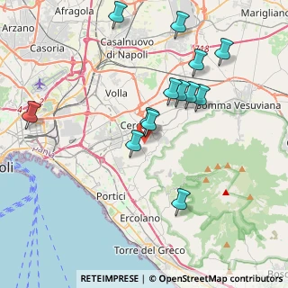 Mappa Via Bruno Buozzi Traversa I, 80040 Cercola NA, Italia (4.21615)