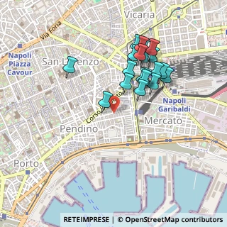 Mappa Piazza S. Maria la Scala, 80133 Napoli NA, Italia (0.4625)
