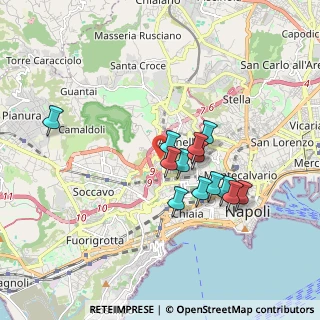 Mappa Via M De VITO PISCICELLI, 80128 Napoli NA, Italia (1.59154)