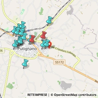Mappa CAP, 70017 Putignano BA, Italia (1.281)