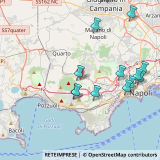 Mappa Strada Vicinale Angogna, 80126 Napoli NA, Italia (5.49786)