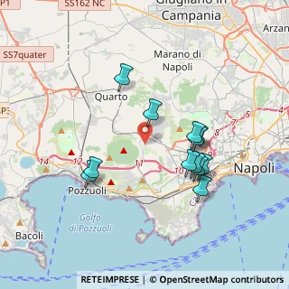 Mappa Strada Vicinale Angogna, 80126 Napoli NA, Italia (3.63917)