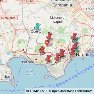 Mappa Strada Vicinale Angogna, 80126 Napoli NA, Italia (3.90917)