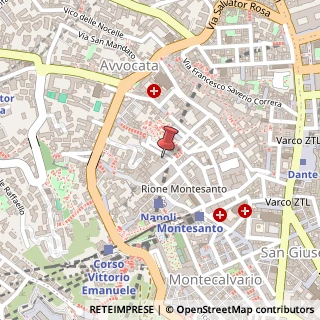 Mappa Via Ventaglieri, 27, 80135 Napoli, Napoli (Campania)