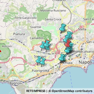 Mappa Via Contieri, 80126 Napoli NA, Italia (1.823)