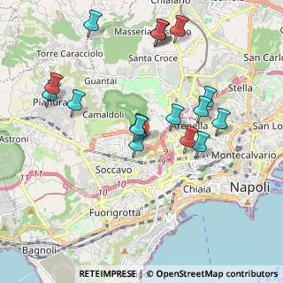 Mappa Via Le Bucoliche, 80126 Napoli NA, Italia (2.20647)