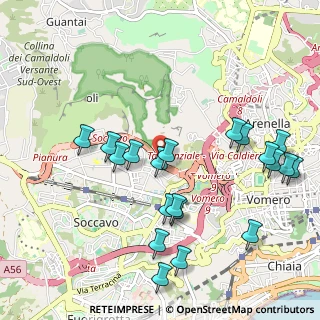 Mappa Via Le Bucoliche, 80126 Napoli NA, Italia (1.2005)