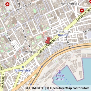 Mappa Corso Umberto I, 111, 80138 Napoli, Napoli (Campania)