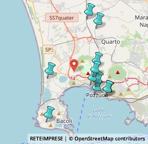 Mappa Via Vespasiano, 80078 Pozzuoli NA, Italia (3.96636)