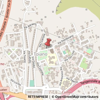 Mappa Via Vespasiano, 15, 80078 Pozzuoli, Napoli (Campania)