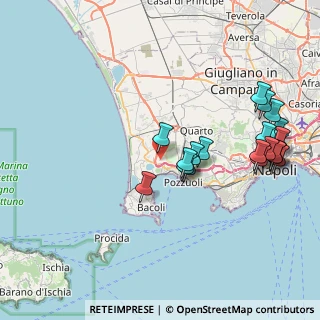 Mappa Via Vespasiano, 80078 Pozzuoli NA, Italia (9.3335)