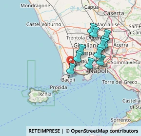 Mappa Via Vespasiano, 80078 Pozzuoli NA, Italia (11.91182)