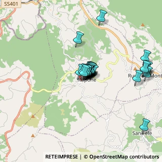 Mappa SP 41 di Rapone, 85020 Ruvo del Monte PZ, Italia (1.44815)