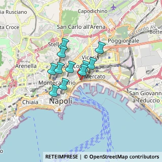 Mappa Vico Gavine, 80133 Napoli NA, Italia (1.22273)