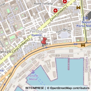 Mappa Via Duomo, 348, 80133 Napoli, Napoli (Campania)