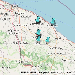 Mappa Via Martin Luther King, 70017 Putignano BA, Italia (9.80786)