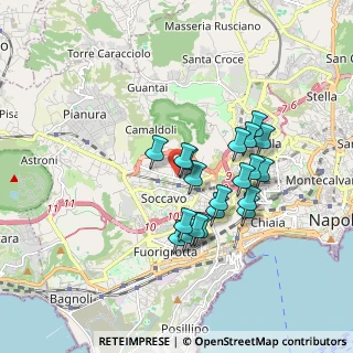 Mappa Parco del Pino, 80126 Napoli NA, Italia (1.5945)