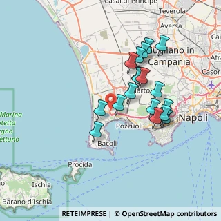 Mappa Via Marco Vispiano Agrippa, 80078 Pozzuoli NA, Italia (6.97333)