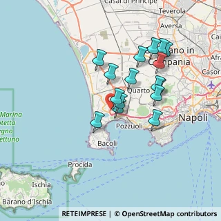 Mappa Via Marco Vispiano Agrippa, 80078 Pozzuoli NA, Italia (6.65063)
