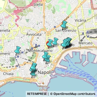 Mappa Vico Monteleone, 80134 Napoli NA, Italia (0.932)