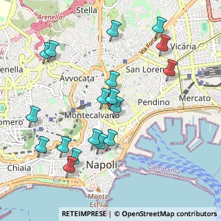 Mappa Vico Monteleone, 80134 Napoli NA, Italia (1.17556)