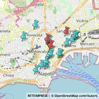 Mappa Vico Monteleone, 80134 Napoli NA, Italia (0.796)