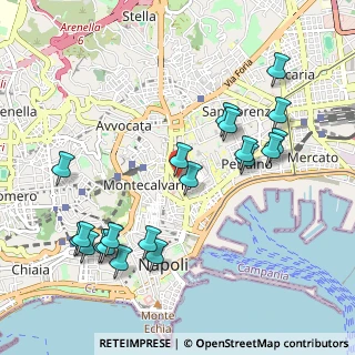 Mappa Vico Monteleone, 80134 Napoli NA, Italia (1.201)