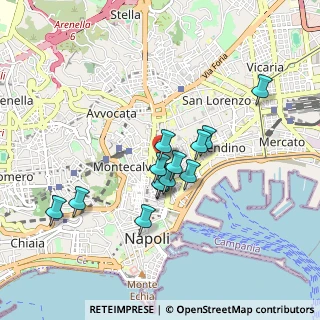 Mappa Vico Monteleone, 80134 Napoli NA, Italia (0.78538)