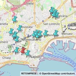 Mappa Vico Monteleone, 80134 Napoli NA, Italia (1.176)