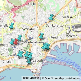 Mappa Vico Monteleone, 80134 Napoli NA, Italia (1.26706)