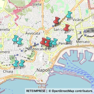 Mappa Vico Monteleone, 80134 Napoli NA, Italia (0.96429)