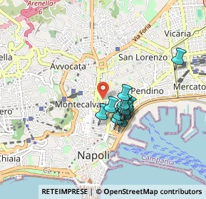 Mappa 80134 Napoli NA, Italia (0.64154)