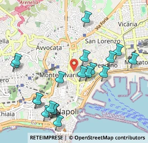 Mappa 80134 Napoli NA, Italia (1.195)