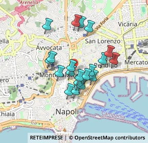 Mappa 80134 Napoli NA, Italia (0.736)